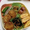 39nonco's cooksnap of when they made お弁当に◎チーズとちくわのくるくるフライ.