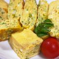 よしよしのキッチン☆'s cooksnap of when they made ネギ入りだし巻き居酒屋風.