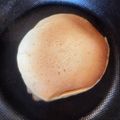 csokolom's cooksnap of when they made ♡強力粉の柔らかパンケーキ♡.
