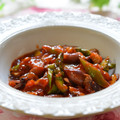 さとみわ's cooksnap of when they made 簡単 アスパラとホタルイカのトマトソース.
