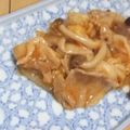 きらり流れ星's cooksnap of when they made 白菜とキノコと豚のピリ辛あんかけ丼.