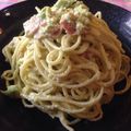 bpait's cooksnap of when they made すぐに♪アボガド好きのパスタ.