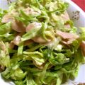 羽尼うに's cooksnap of when they made ヨーグルトで☆キャベツのカルボ風サラダ.