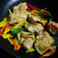 ふうちゃんまま、's cooksnap of when they made ﾁｷﾝとﾊﾟﾌﾟﾘｶの塩炒め.