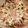  ｸﾐ's cooksnap of when they made シメジと油揚げで卵とじ.