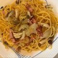パッシーユ's cooksnap of when they made しめじとベーコンの和風ワンポットパスタ。.