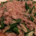  ｸﾐ's cooksnap of when they made 豚とオクラの和風おかか炒め.