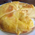 えだまめ美's cooksnap of when they made 炊飯器で食パンケーキ(･ω･)♪.