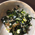 ポメちょん's cooksnap of when they made わかめとねぎの和え物　(ご飯のお供).