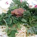 ﾌﾗﾝｸﾐｭｰﾗ's cooksnap of when they made 簡単まな板要らず！大葉とツナの冷製パスタ.