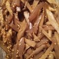 おっちょこめぐ's cooksnap of when they made ゴボウと板こんにゃくのきんぴら♪.