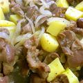 御影テリア's cooksnap of when they made おつまみにもおかずにも　砂ずりポテト♪.