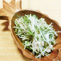 にきけん's cooksnap of when they made もやしと水菜♪マスマヨほたてサラダ.
