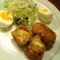 umizarusuki's cooksnap of when they made お玉一杯のカレーが残ったら…カレーコロッケ♪.