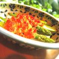 ニコニコまっきー's cooksnap of when they made アスパラの鮭マヨ焼き.