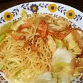 shizuとreo's cooksnap of when they made 海老がなくてもｗパパッと♪えび塩焼きそば.
