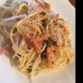 yxn1103's cooksnap of when they made 鮭と大葉の簡単和風パスタ.