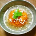 エレ♪'s cooksnap of when they made かぼちゃの煮物～鶏そぼろあんかけ～.