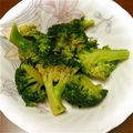 もも1002's cooksnap of when they made ブロッコリーのからし醤油和え　.