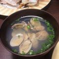 ノリサン's cooksnap of when they made ☆はまぐりのお吸い物☆.