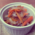 ahhy28's cooksnap of when they made にんじんと豚肉のマーマレード炒め.