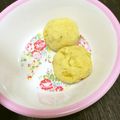 ノビル's cooksnap of when they made 主食カテゴリ承認 離乳食にさつまいもパン.