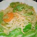 ぽんとちゅ's cooksnap of when they made ガリバタ塩焼きそばに桜えび.
