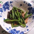 ひトみ's cooksnap of when they made インゲンとしいたけのバターソテー.