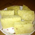 よろずやおよよ's cooksnap of when they made ルクエdeりんごとクリチの蒸しパンケーキ.
