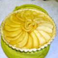 じゃんくみ's cooksnap of when they made ✿アップルカスタードタルト✿.