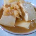 ＊ri＊a's cooksnap of when they made 決め手はごま油＊味噌煮込み豆腐＊.