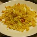 時花菜's cooksnap of when they made 黄ニラの簡単パラパラ♪チャーハン.