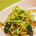 ほくほくｍａｍ's cooksnap of when they made ■糖質制限■もやしにらハム卵簡単ごまあえ.