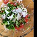 奏音のグランマ's cooksnap of when they made タコのカルパッチョ風サラダ.