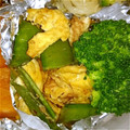 チョコさく's cooksnap of when they made ＊お弁当＊簡単！シンプル絹さや炒りたまご.
