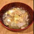 おぶたさま★'s cooksnap of when they made 白菜と豆腐の簡単中華スープ.