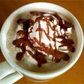 whitecolor's cooksnap of when they made おうちカフェ♡カフェモカ.