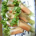 あまいこびと's cooksnap of when they made ✿生ハムとチーズのかいわれ巻き✿.
