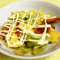 リンクマ's cooksnap of when they made ソーセージとレタスのオープンオムレツ.