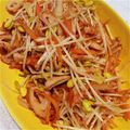 ここ☆なつ★'s cooksnap of when they made 豆もやしの炒め物.