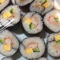 こうちゃん19's cooksnap of when they made シンプルなサラダ巻き寿し♡.