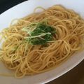 beniponi's cooksnap of when they made 水菜と鶏肉のパスタ.