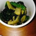 あいぼんｗ's cooksnap of when they made 大根とほうれん草のナムル.