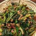 liarra's cooksnap of when they made ほうれん草のピリ辛味噌炒め.