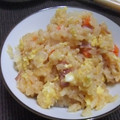 りりもこもこ's cooksnap of when they made 炊飯器で簡単☆とろとろオムライス風ご飯.