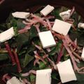 liarra's cooksnap of when they made 【サラダほうれん草とチーズのサラダ♪】.