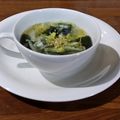 kururin18's cooksnap of when they made ダシダで春雨と白菜のスープ.
