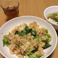 りほゆな's cooksnap of when they made 簡単☆豚バラとレタスのチャーハン.