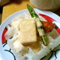 ま・まぁこ's cooksnap of when they made お箸で食べよう☆お餅でエッグベネディクト.