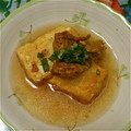 お腹の中のまめちゃん's cooksnap of when they made 豆腐とさつま揚げのみぞれ煮.